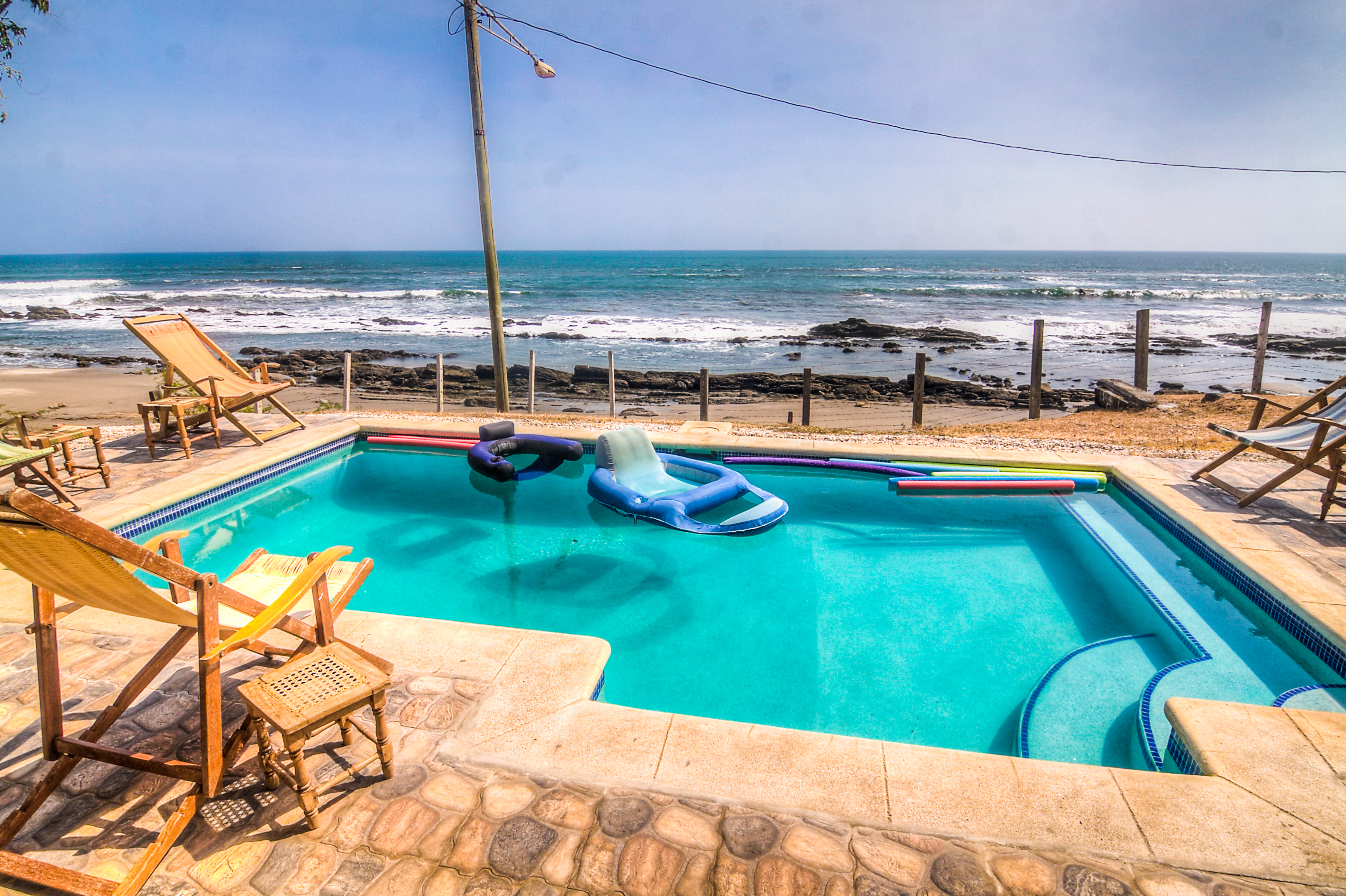 Con espectacular vista